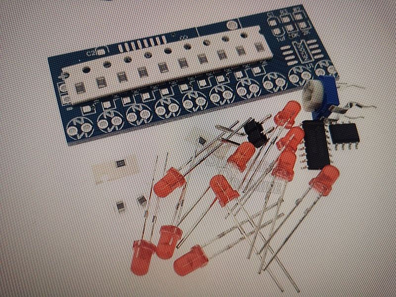 Lauflicht 10 Kanal als SMD Bausatz