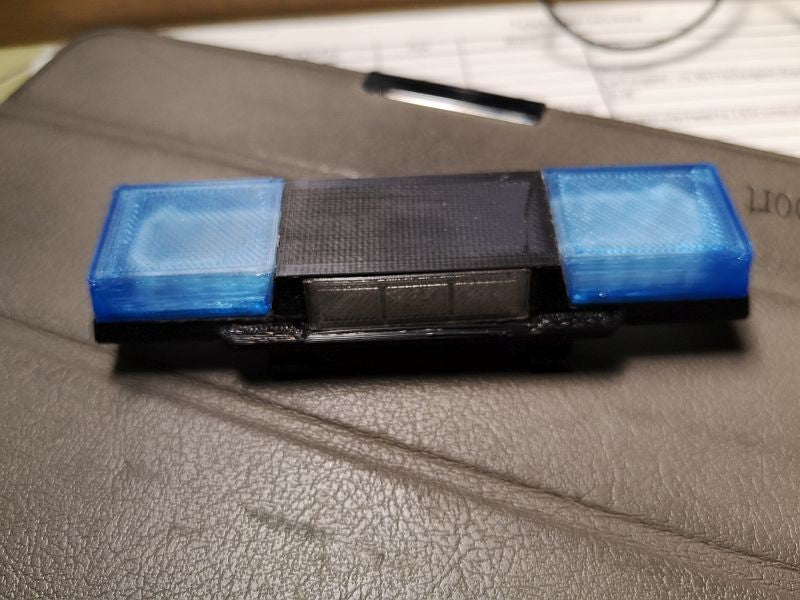 Dach Licht für alle Bruder Modelle in Blau