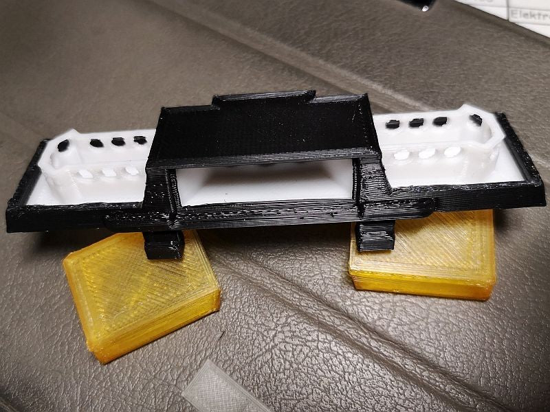 Dach Licht für alle Bruder Modelle in Orange mit Rücklicht