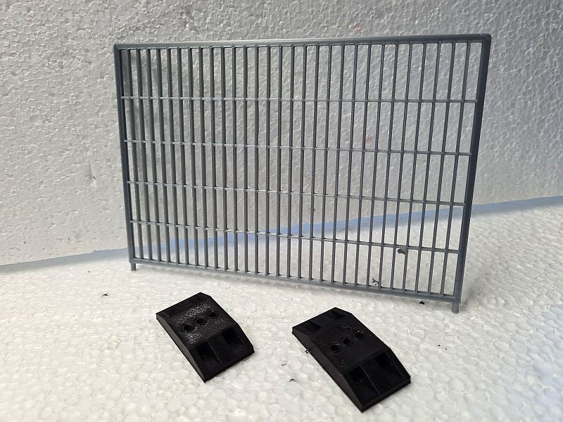 Bauzaun kpl. mit Standfuß