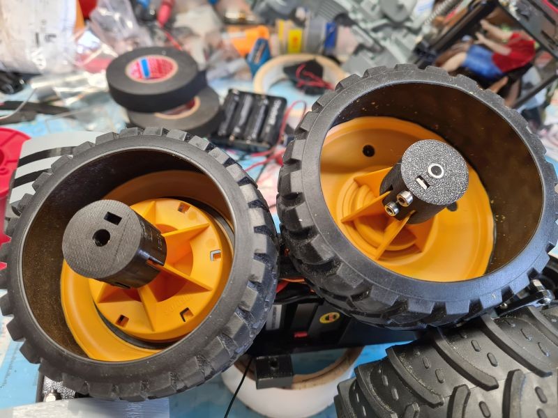 Radadapter für Radlader Liebherr 574